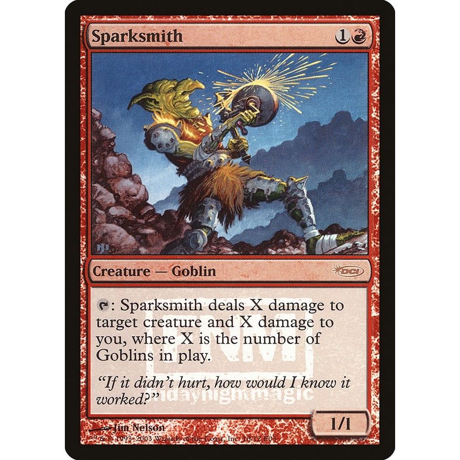 Image for Sparksmith (10) (FNM) - Magic: The Gathering