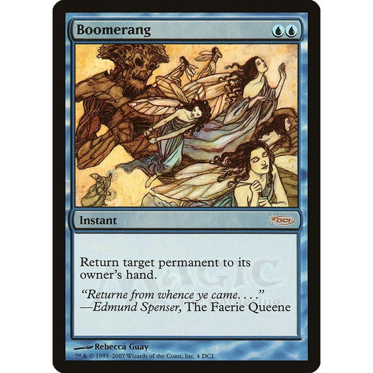 Image for Boomerang (4) (WPN) - Magic: The Gathering
