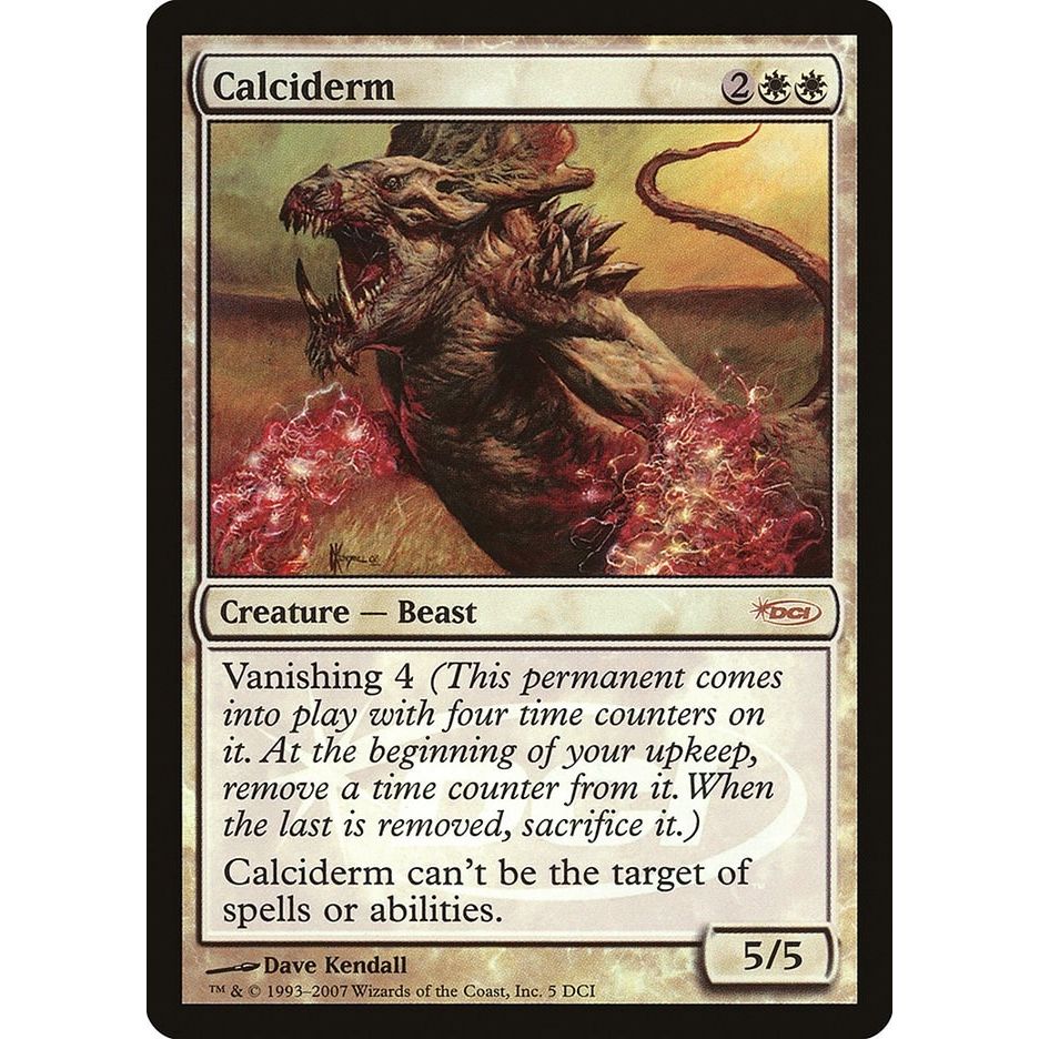 Image for Calciderm (5) (WPN) - Magic: The Gathering