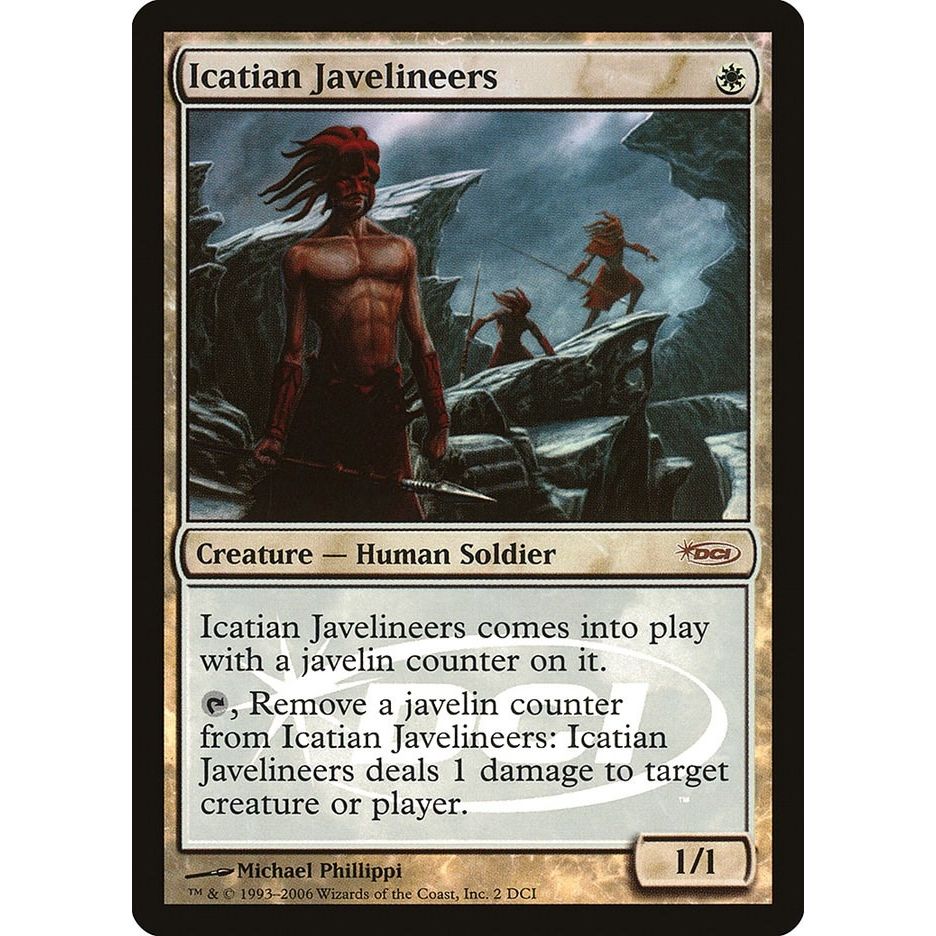 Image for Icatian Javelineers (2) (WPN) - Magic: The Gathering