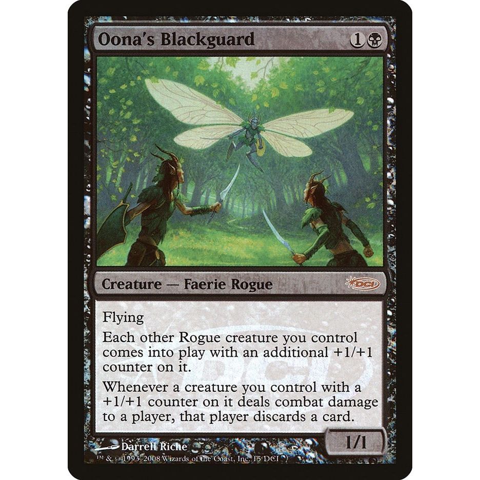 Image for Oona's Blackguard (15) (WPN) - Magic: The Gathering