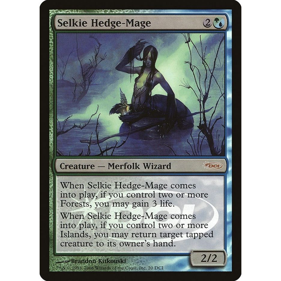 Image for Selkie Hedge-Mage (20) (WPN) - Magic: The Gathering