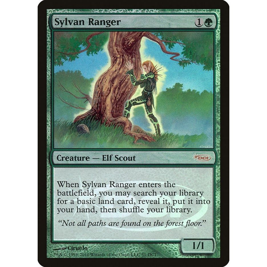 Image for Sylvan Ranger (Gateway - 51) (51) (WPN) - Magic: The Gathering