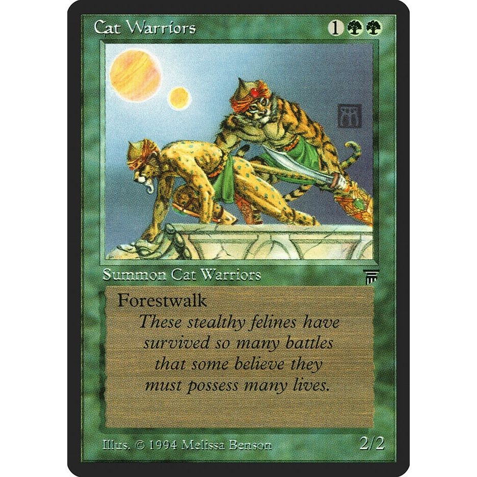 Image for Cat Warriors (LEG) - Magic: The Gathering