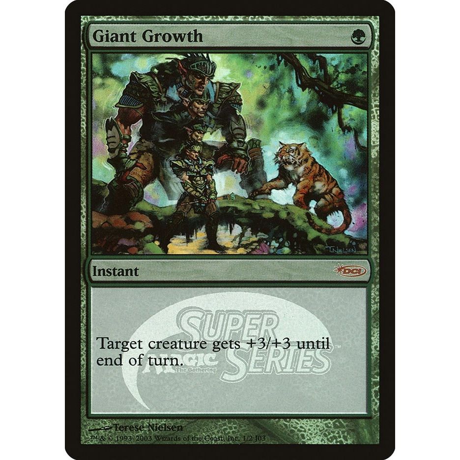 Image for Giant Growth (Junior Super Series) (1) (JSS) - Magic: The Gathering