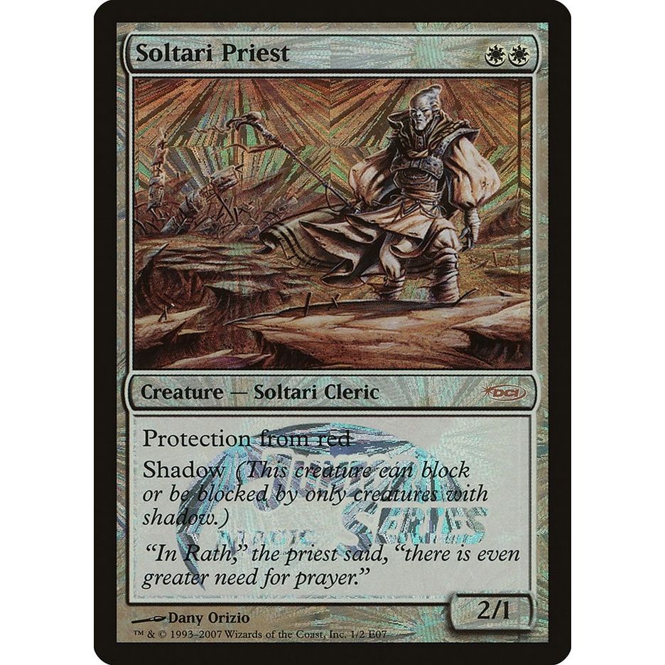 Image for Soltari Priest (Junior Series Europe) (1) (JSS) - Magic: The Gathering