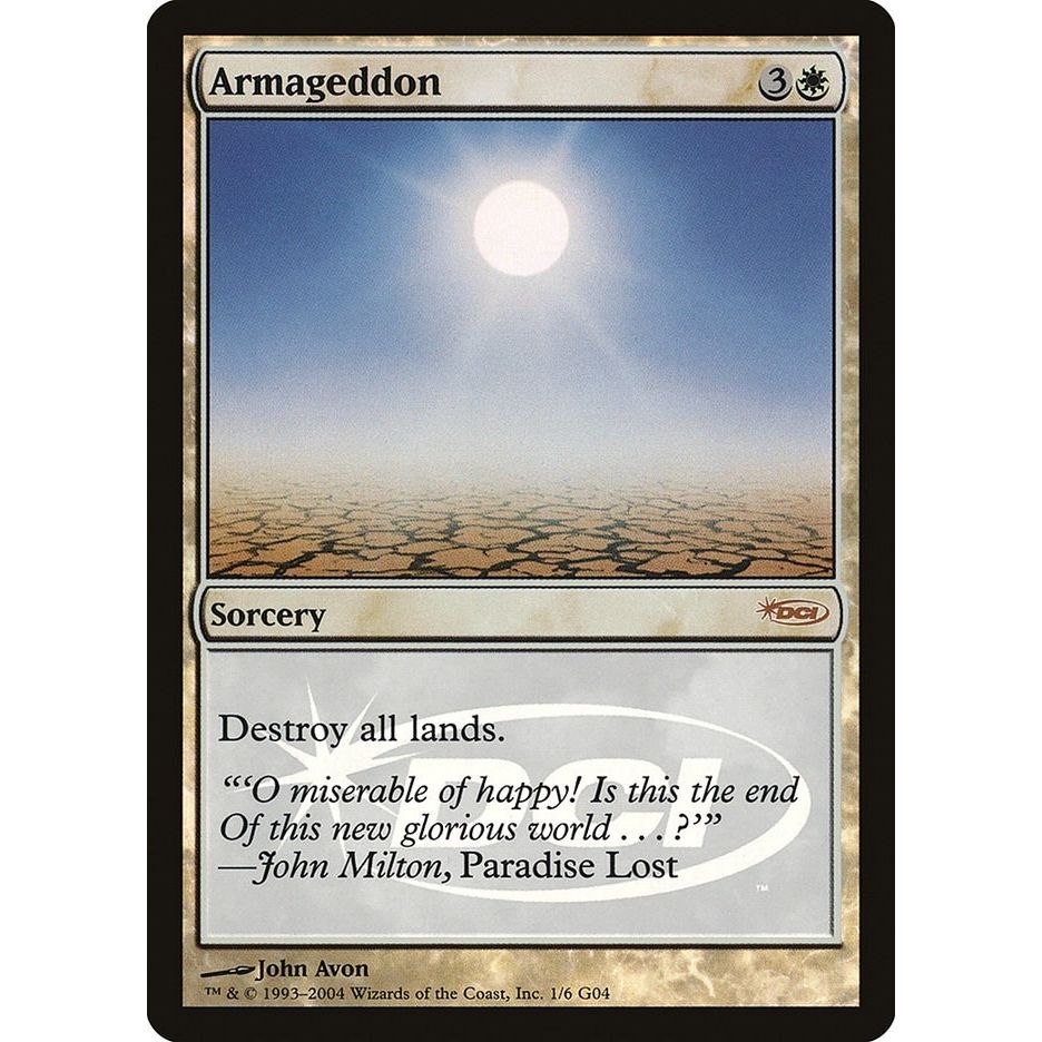 Image for Armageddon (1) (JDG) - Magic: The Gathering