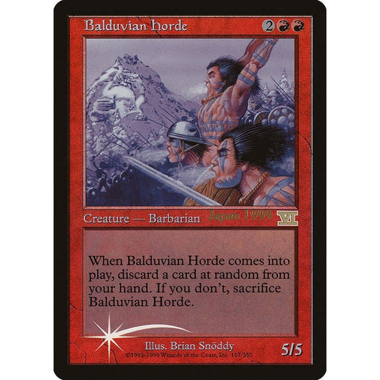 Image for Balduvian Horde (167) (UMP) - Magic: The Gathering