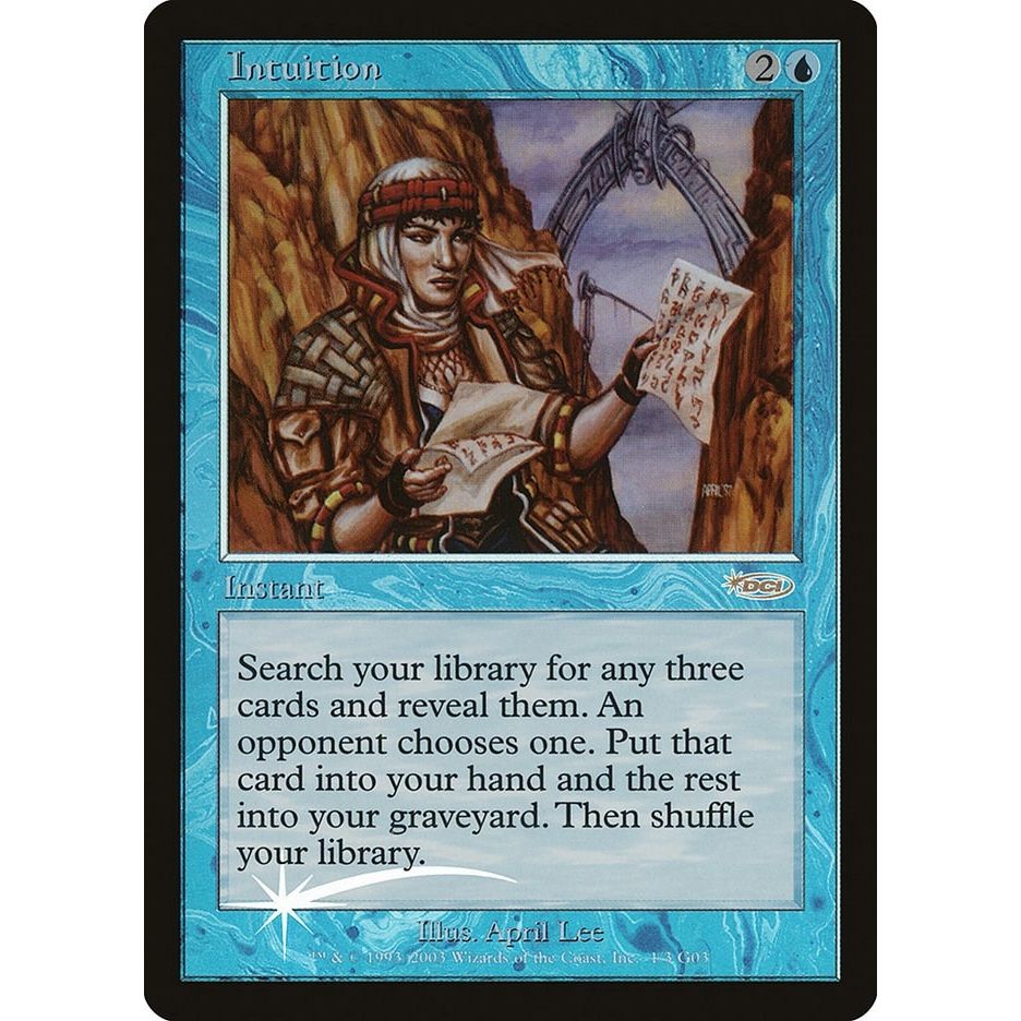 Image for Intuition (1) (JDG) - Magic: The Gathering
