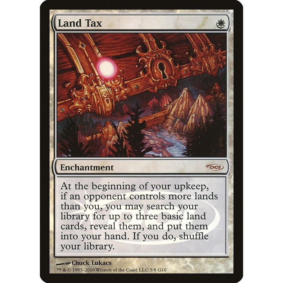 Image for Land Tax (5) (JDG) - Magic: The Gathering