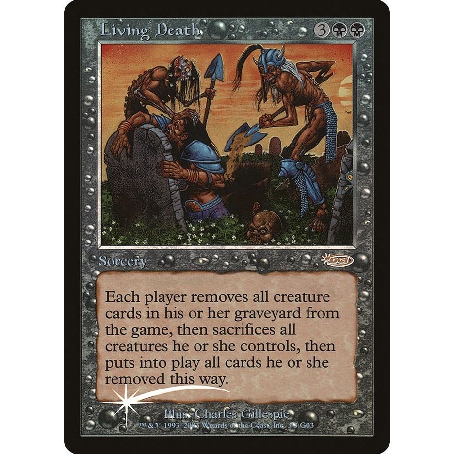 Image for Living Death (3) (JDG) - Magic: The Gathering