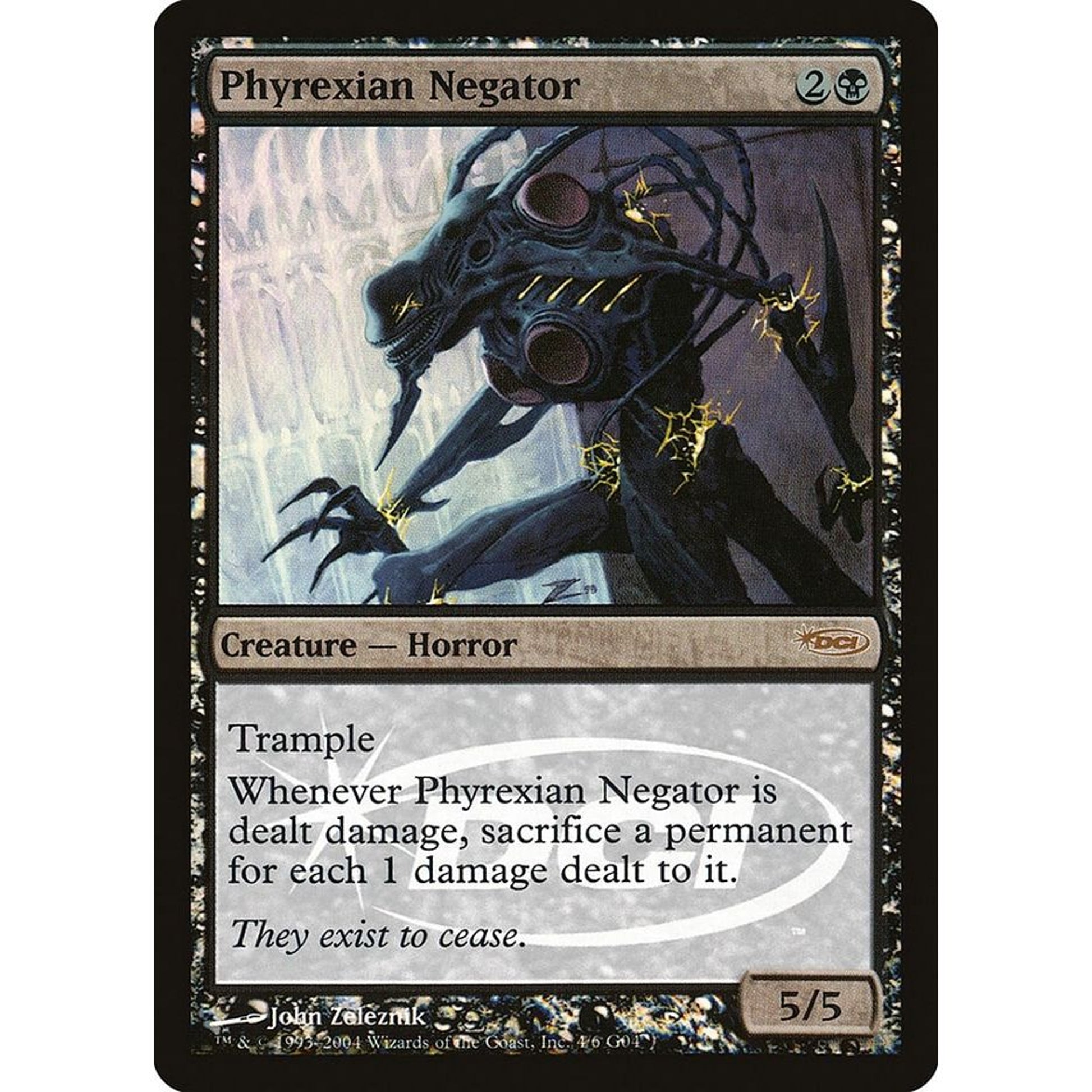 Image for Phyrexian Negator (4) (JDG) - Magic: The Gathering
