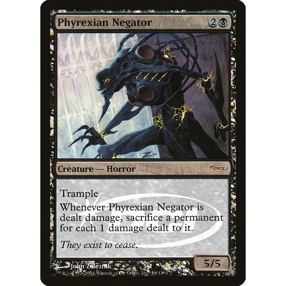 Image for Phyrexian Negator (4) (JDG) - Magic: The Gathering