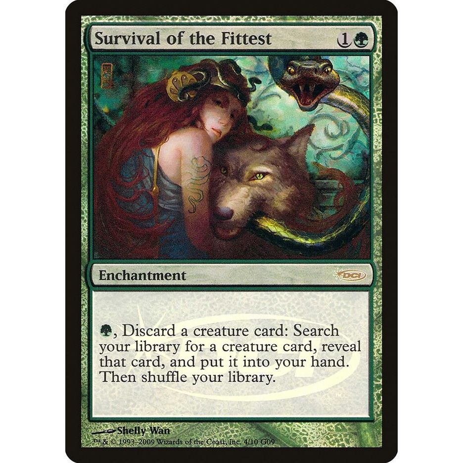 Image for Survival of the Fittest (4) (JDG) - Magic: The Gathering