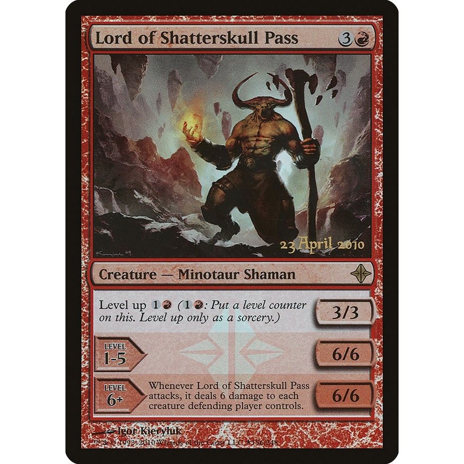 Image for Lord of Shatterskull Pass (156) (LARP) - Magic: The Gathering