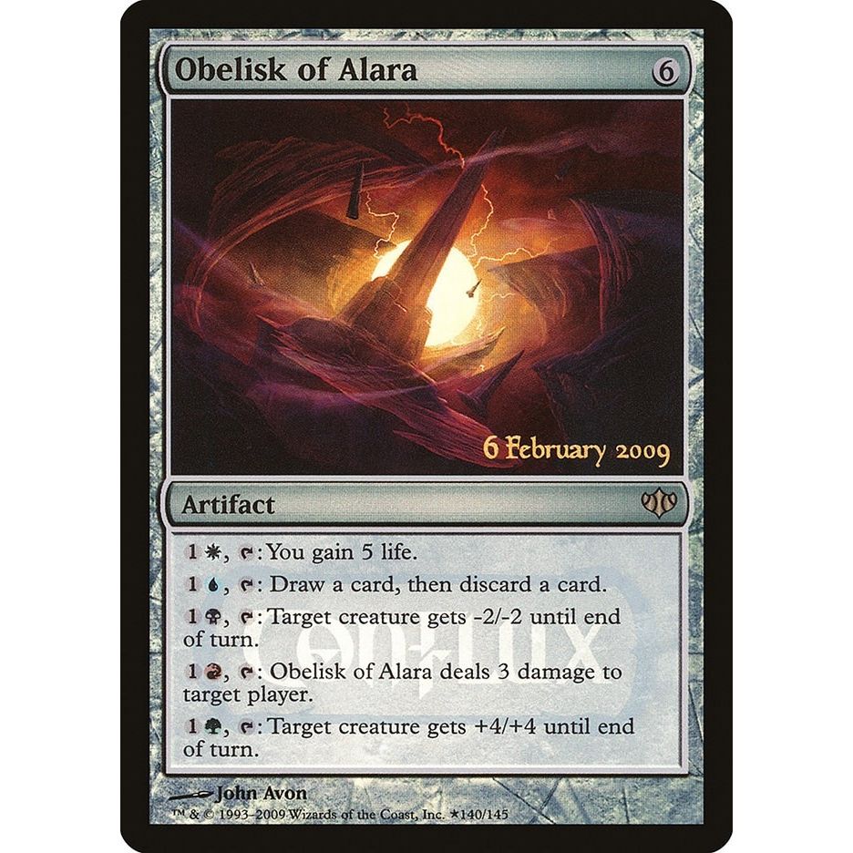 Image for Obelisk of Alara (140) (LARP) - Magic: The Gathering