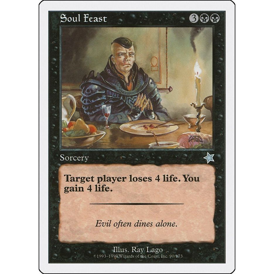 Image for Soul Feast (90) (S99) - Magic: The Gathering