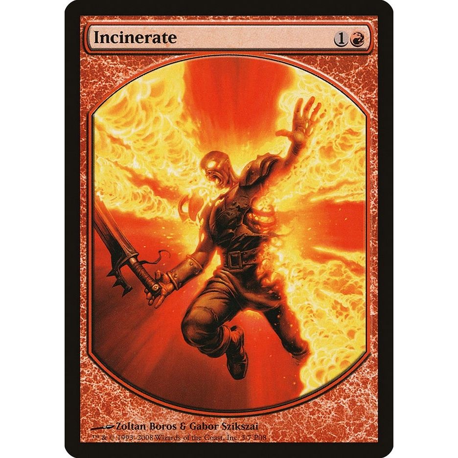 Image for Incinerate (3) (MPRP) - Magic: The Gathering