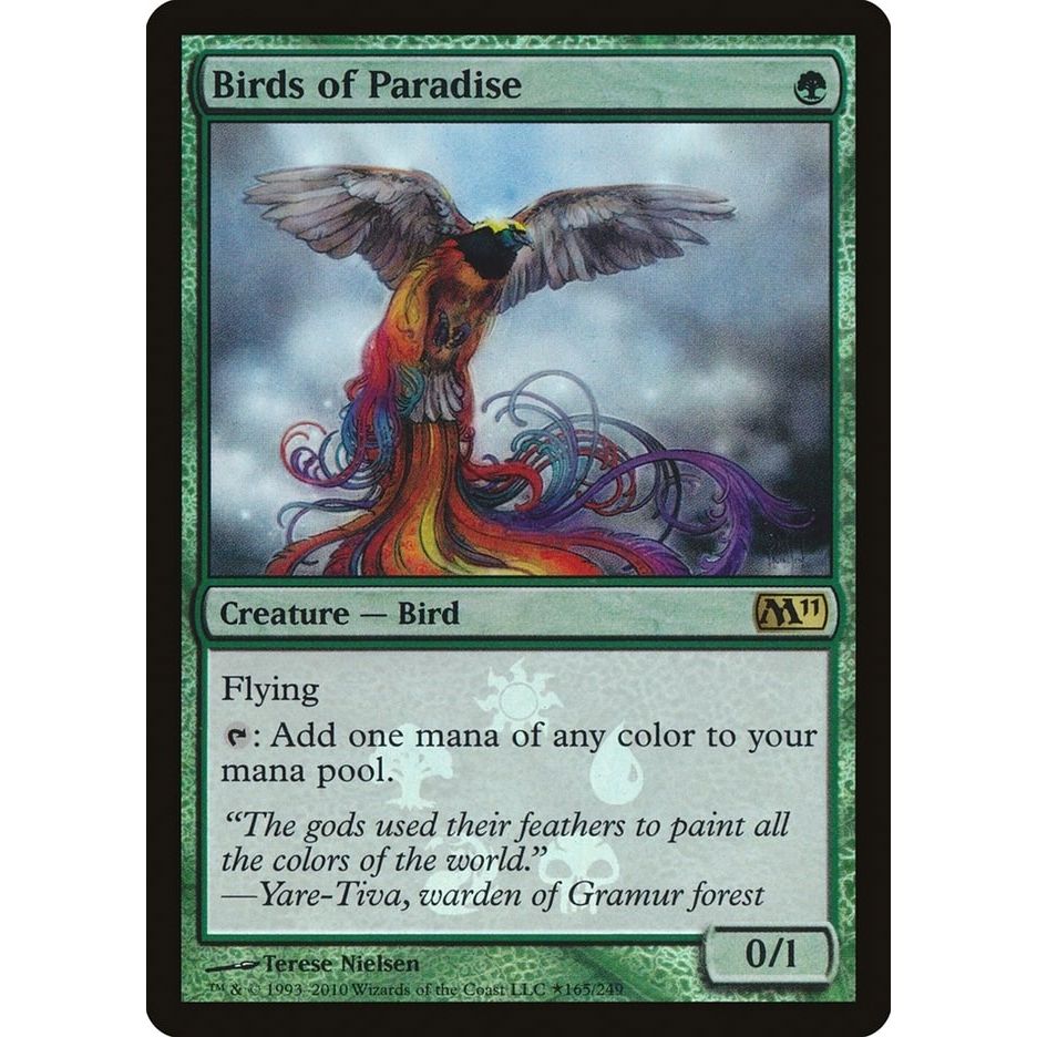 Image for Birds of Paradise (165) (BABP) - Magic: The Gathering
