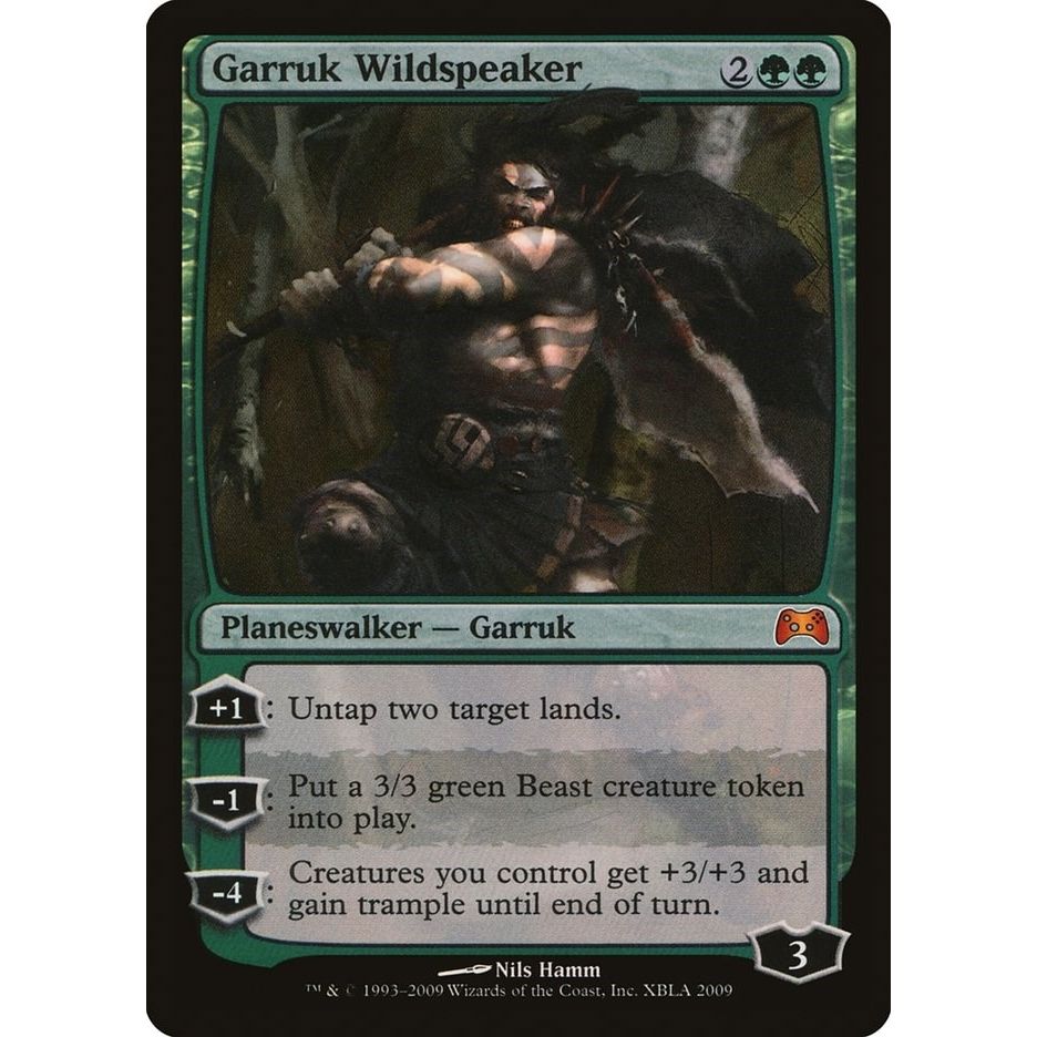 Image for Garruk Wildspeaker (XBLA 2009) (MEDIA) - Magic: The Gathering