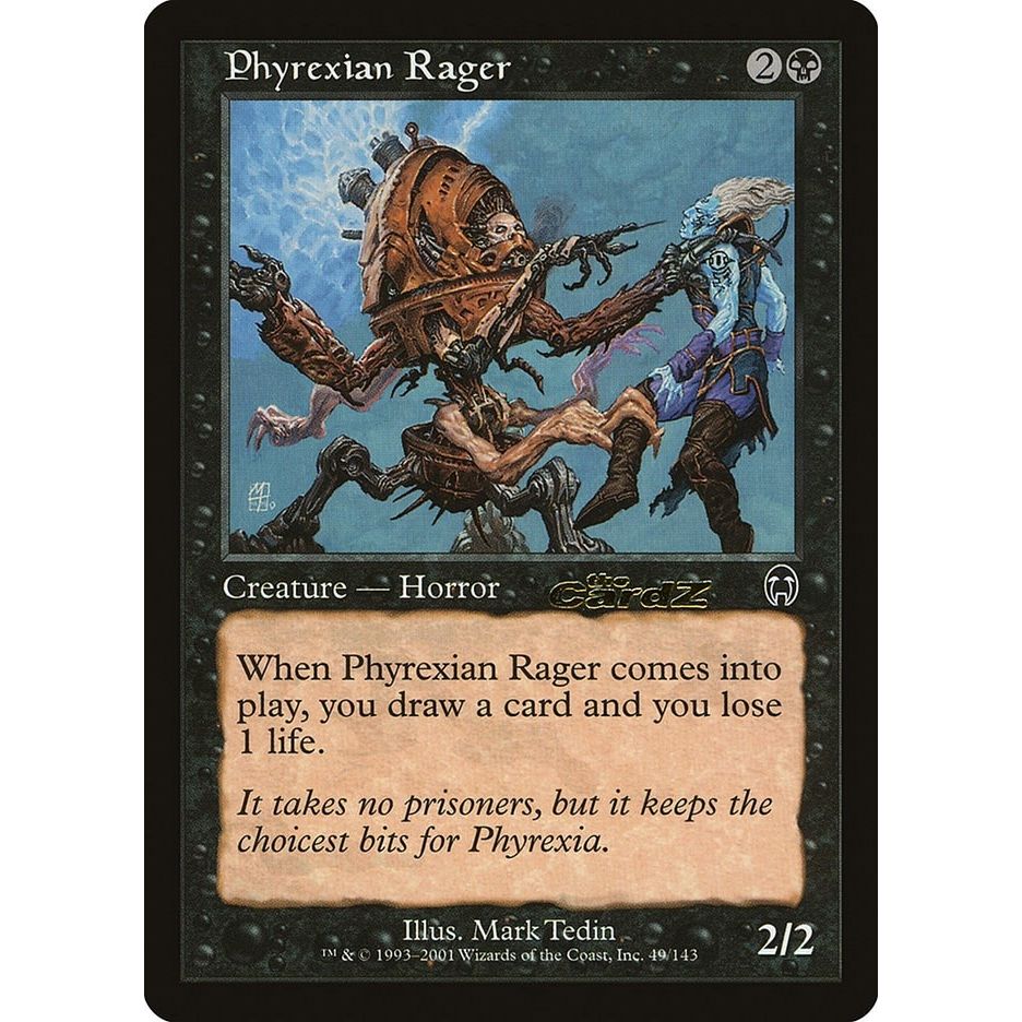 Image for Phyrexian Rager (49) (MEDIA) - Magic: The Gathering