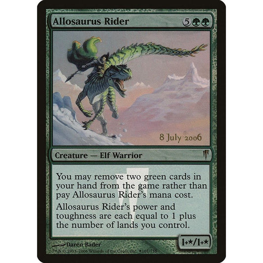 Image for Allosaurus Rider (101) (PRE) - Magic: The Gathering