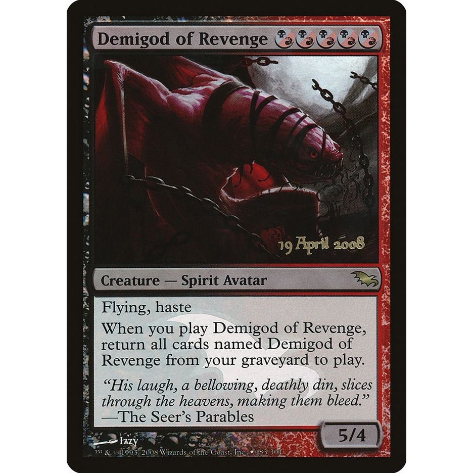 Image for Demigod of Revenge (183) (PRE) - Magic: The Gathering