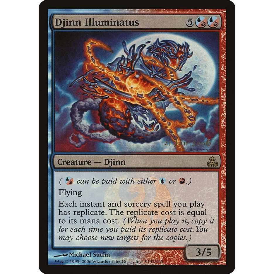 Image for Djinn Illuminatus (28) (PRE) - Magic: The Gathering