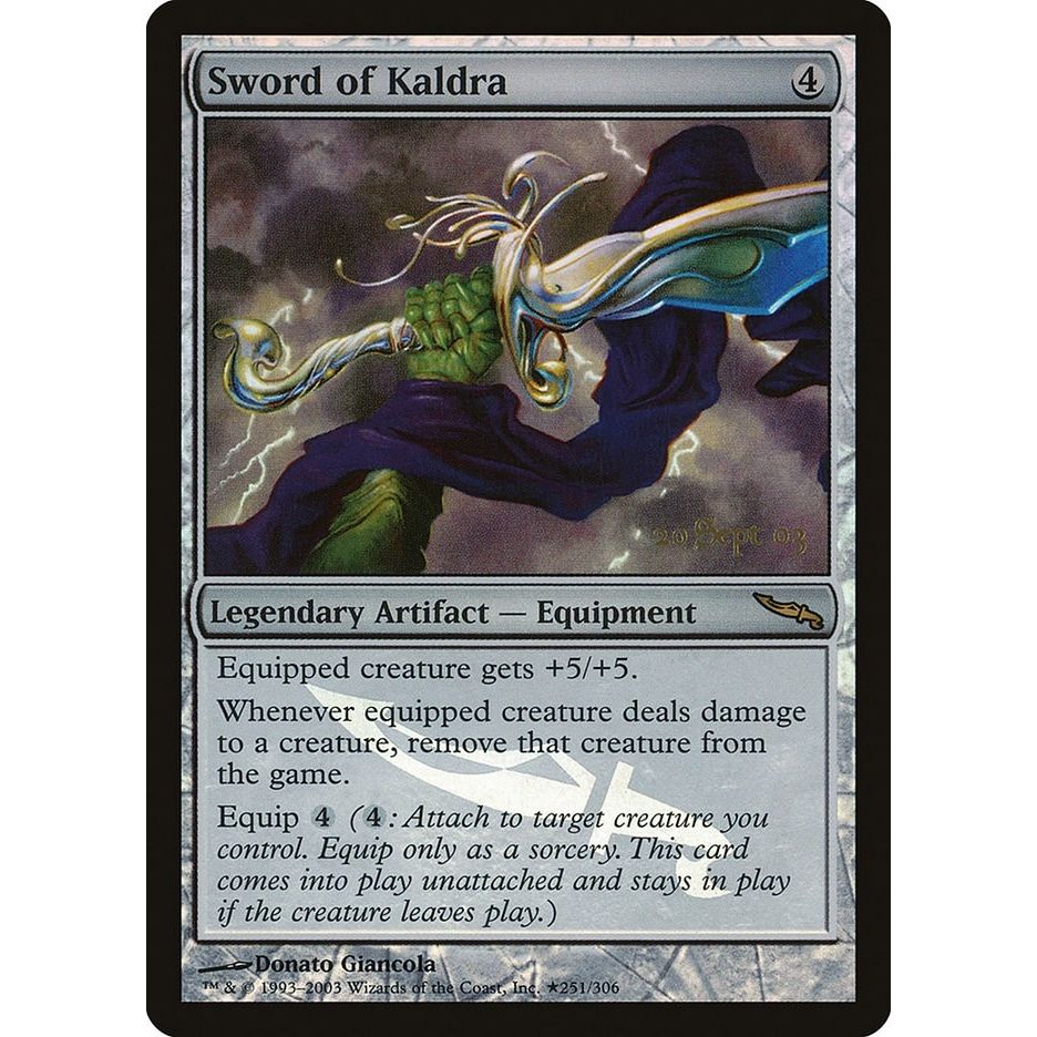 Image for Sword of Kaldra (251) (PRE) - Magic: The Gathering