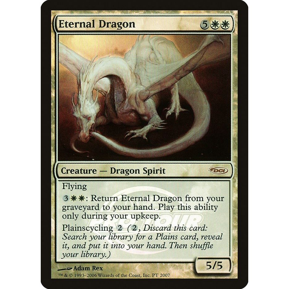Image for Eternal Dragon (PT 2007) (PTP) - Magic: The Gathering