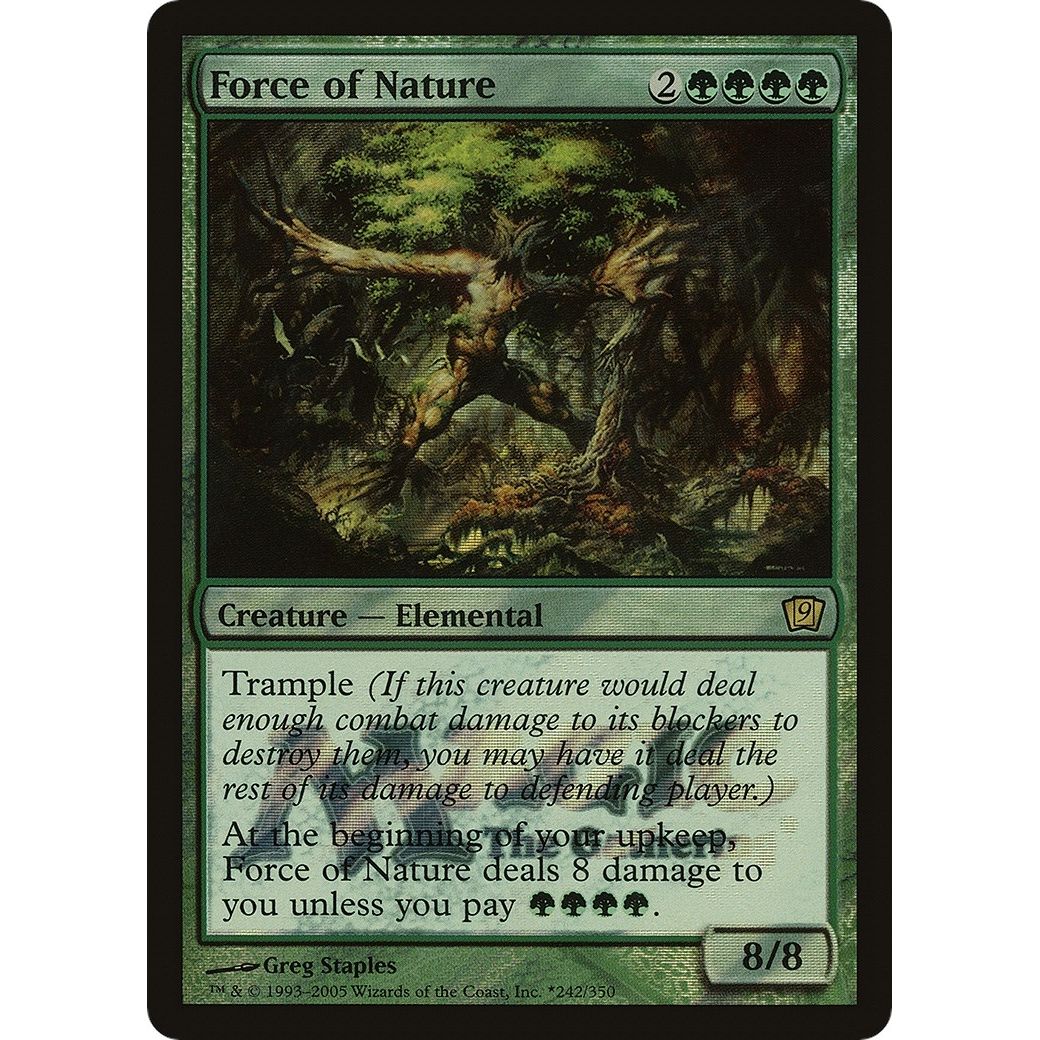 Image for Force of Nature (242) (LARP) - Magic: The Gathering
