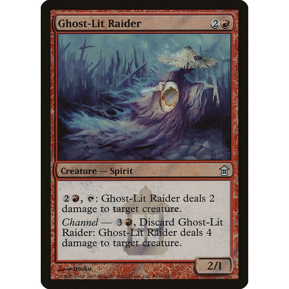 Image for Ghost-Lit Raider (99) (LARP) - Magic: The Gathering