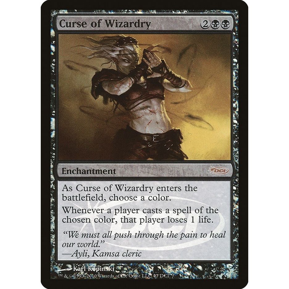 Image for Curse of Wizardry (47) (WPN) - Magic: The Gathering