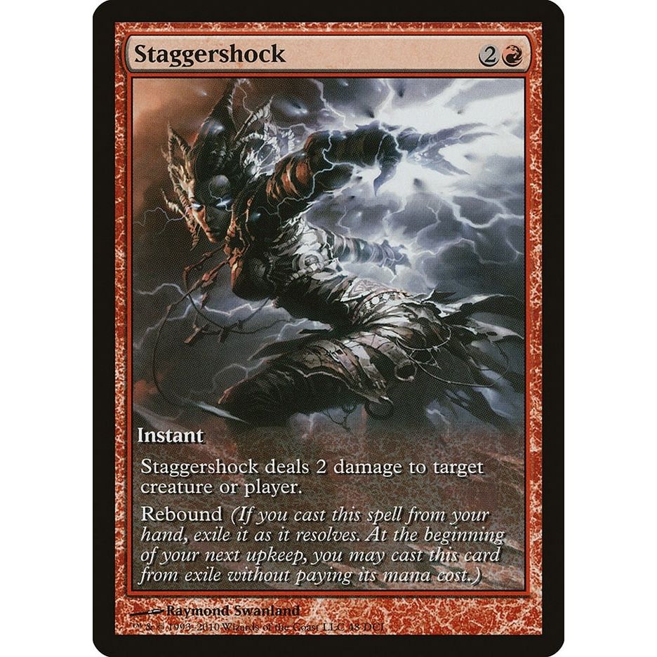 Image for Staggershock (48) (GAME) - Magic: The Gathering