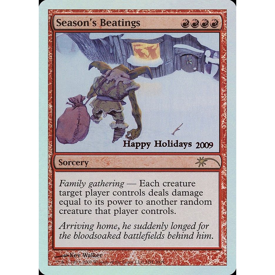 Image for Season's Beatings (2009) (SPECIAL) - Magic: The Gathering