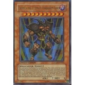 Image for Exodius the Ultimate Forbidden Lord (JUMP-EN025) (SJMP) - YuGiOh