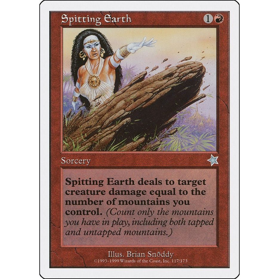 Image for Spitting Earth (117) (S99) - Magic: The Gathering