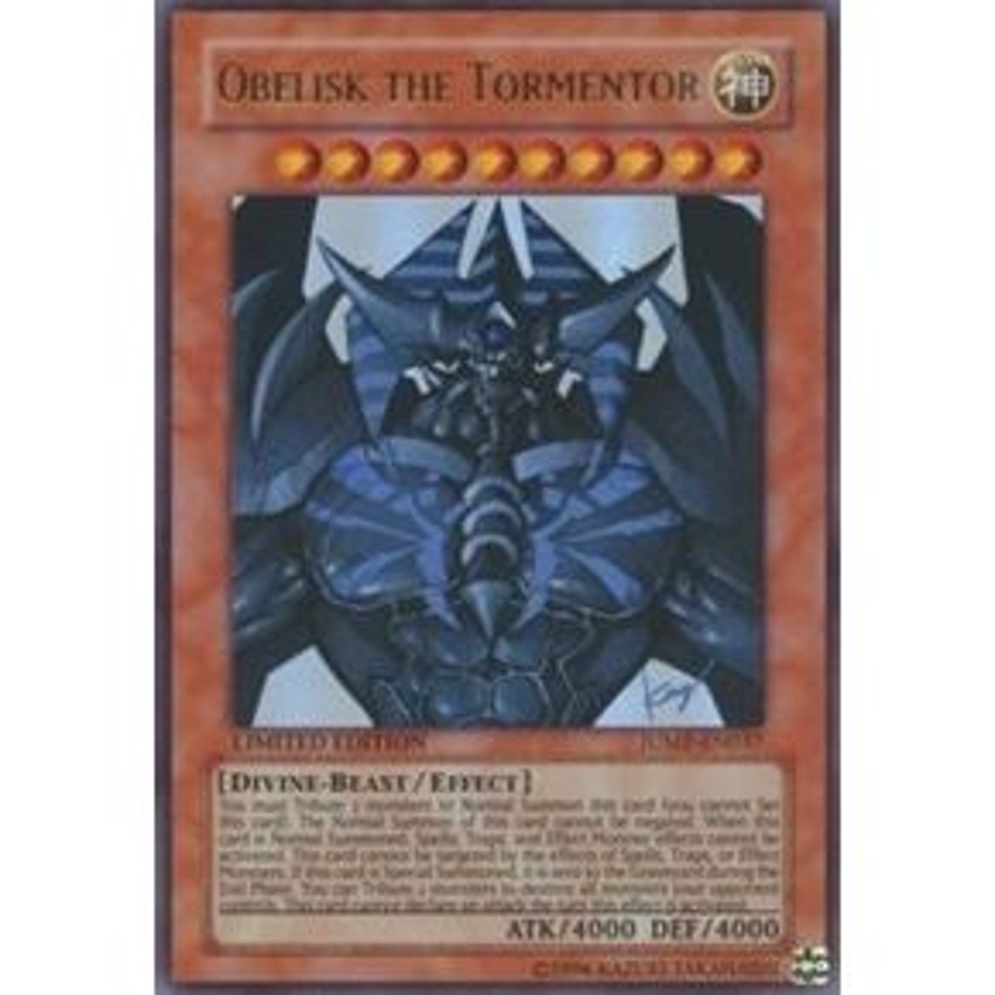 Image for Obelisk the Tormentor (JUMP-EN037) (SJMP) - YuGiOh