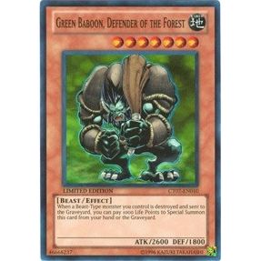 Image for Green Baboon, Defender of the Forest (CT07-EN010) (CT07) - YuGiOh
