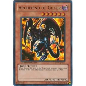 Image for Archfiend of Gilfer (CT07-EN014) (CT07) - YuGiOh