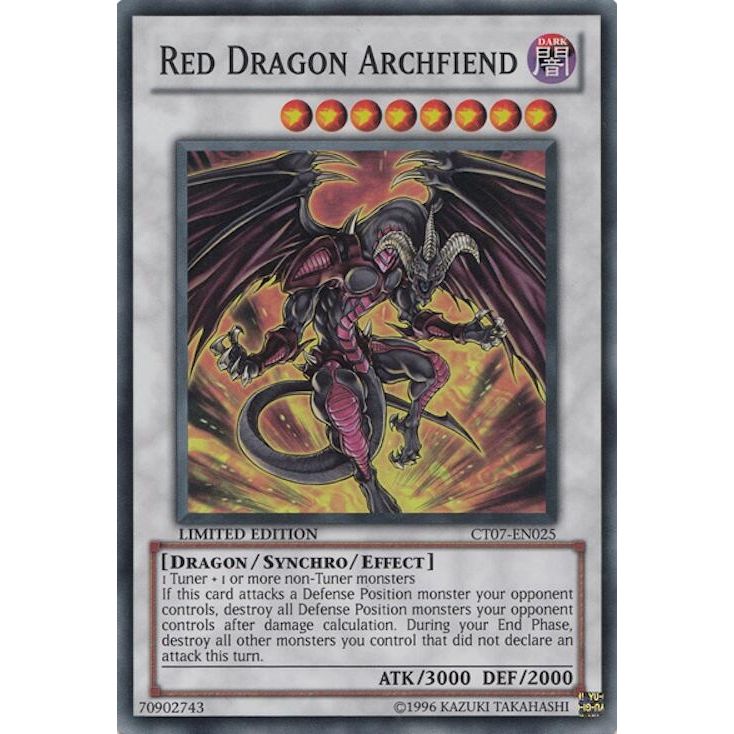 Image for Red Dragon Archfiend (CT07-EN025) (CT07) - YuGiOh