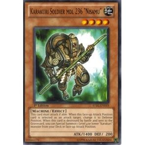 Image for Karakuri Soldier mdl 236 "Nisamu" (STBL-EN019) (STBL) - YuGiOh
