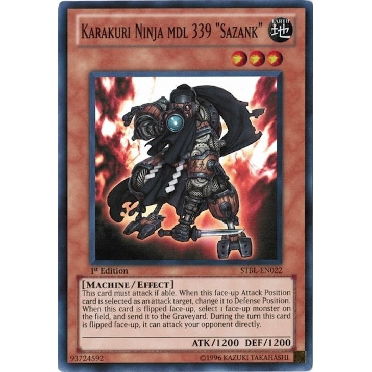 Image for Karakuri Ninja mdl 339 "Sazank" (STBL-EN022) (STBL) - YuGiOh
