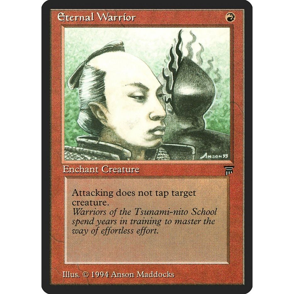 Image for Eternal Warrior (LEG) - Magic: The Gathering