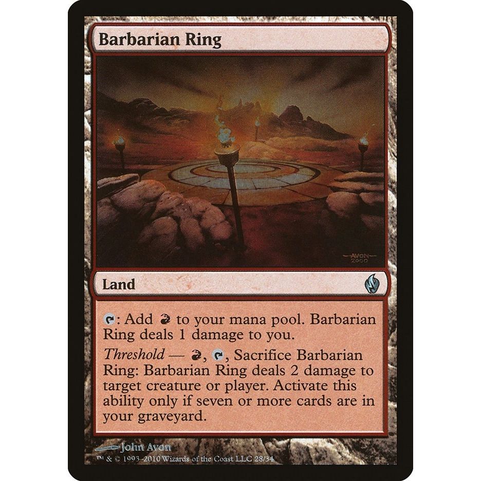 Image for Barbarian Ring (28) (PD2) - Magic: The Gathering