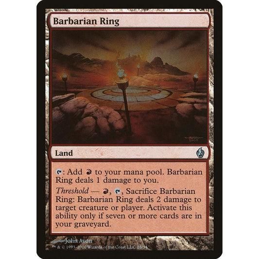Image for Barbarian Ring (28) (PD2) - Magic: The Gathering
