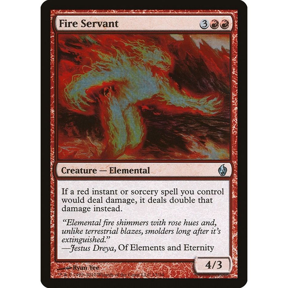 Image for Fire Servant (15) (PD2) - Magic: The Gathering