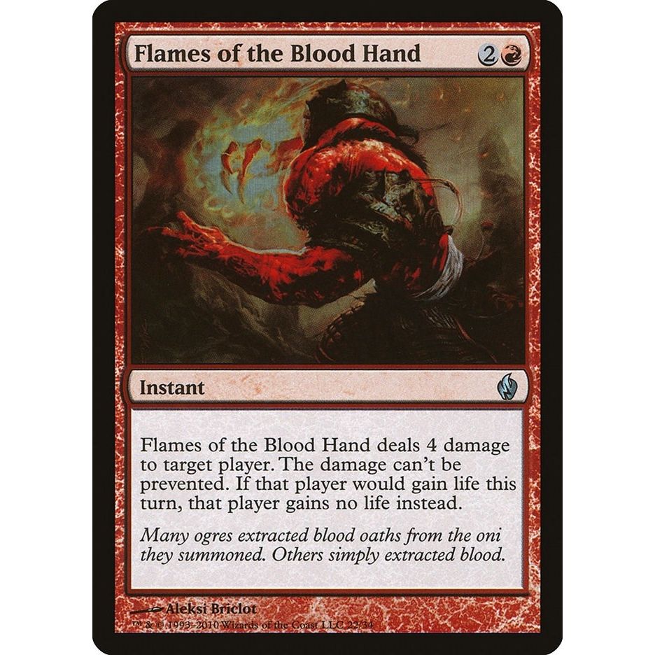 Image for Flames of the Blood Hand (22) (PD2) - Magic: The Gathering