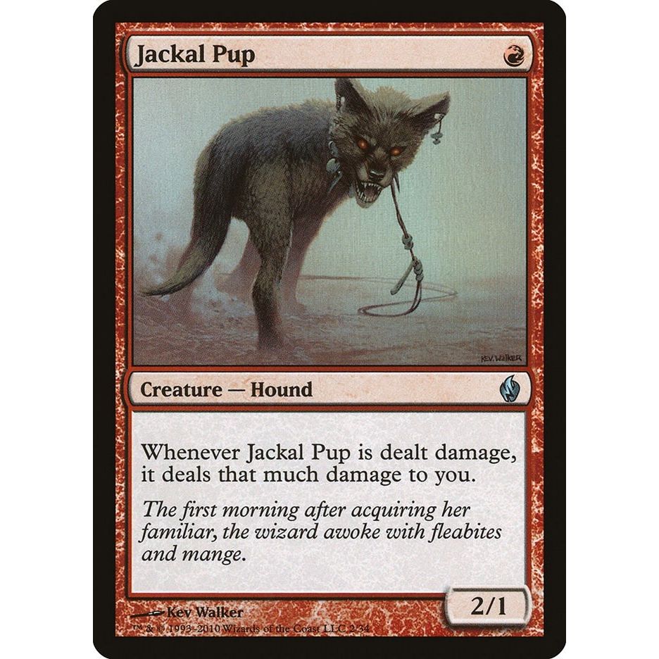 Image for Jackal Pup (2) (PD2) - Magic: The Gathering
