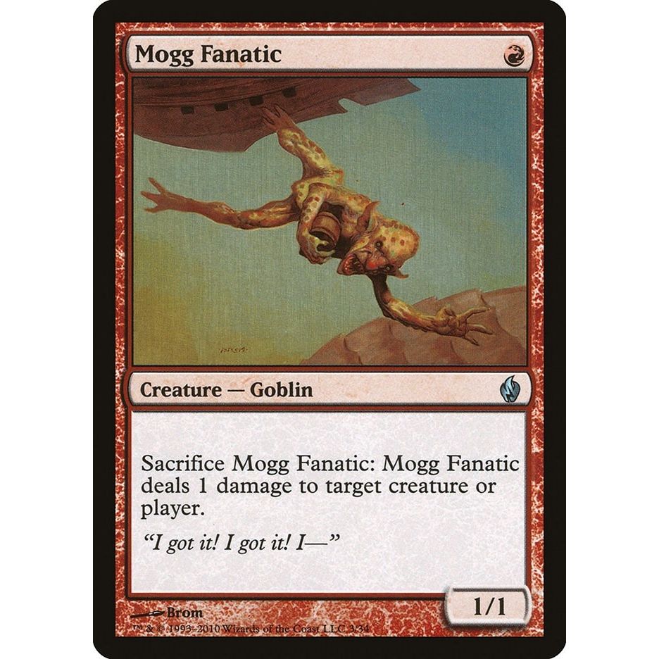 Image for Mogg Fanatic (3) (PD2) - Magic: The Gathering
